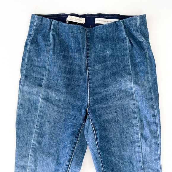Pilcro Anthropologie High Rise Skinny Pull On Denim Legging Jeans - Picture 2 of 7